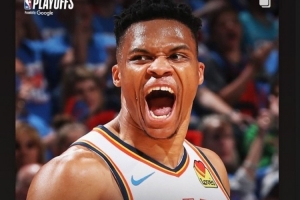 威少称雷霆对自己来说像家一样！前队友罗伯森转发：Brodie