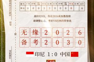 一个无聊的统计：中国队是第42个备战2030世界杯的球队