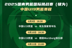 U19男篮主帅：世界杯上要打斯洛文尼亚&德国 是挑战也是学习机会