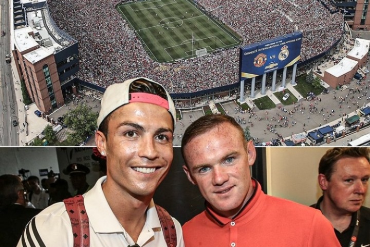 109318人观战！ESPN：美国足球历史上座纪录依然是14年皇马vs曼联