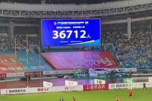 苏媒：观赛人数新突破，常州vs南京省外观众超过1万人