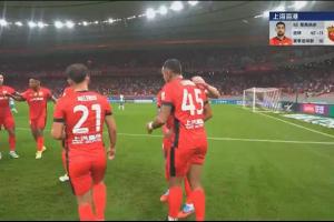 终于破僵！莱昂纳多破门，海港1-0领先西海岸！